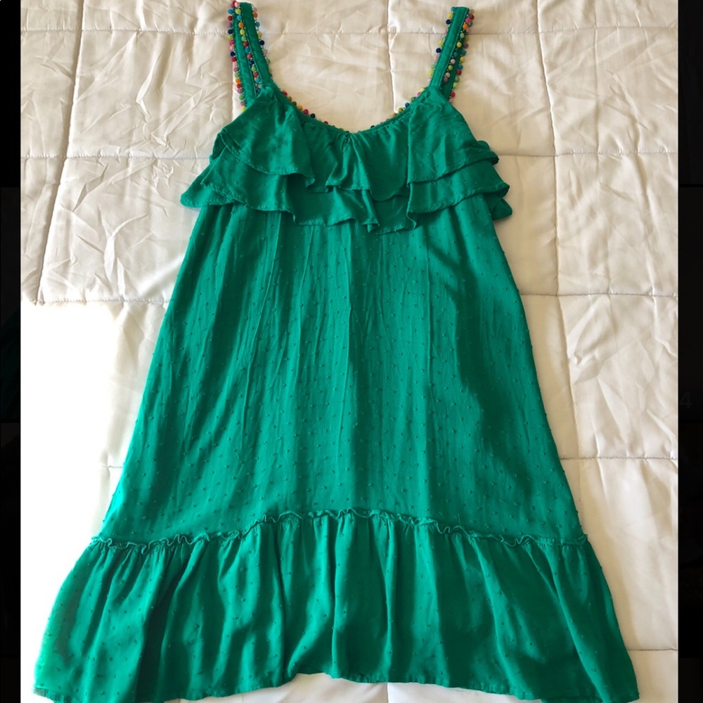 Perfect for Spring/Summer flirty pompom dress!!!